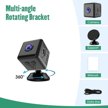 W10 Home Wireless IP Camera Mini Wifi Network Camera with Night Vision by buy2fix