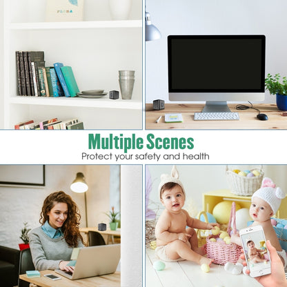 W10 Home Wireless IP Camera Mini Wifi Network Camera with Night Vision by buy2fix