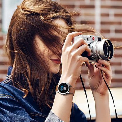 For Garmin Tactix Delta Leather Textured 26mm Watch Band(Brown) by buy2fix