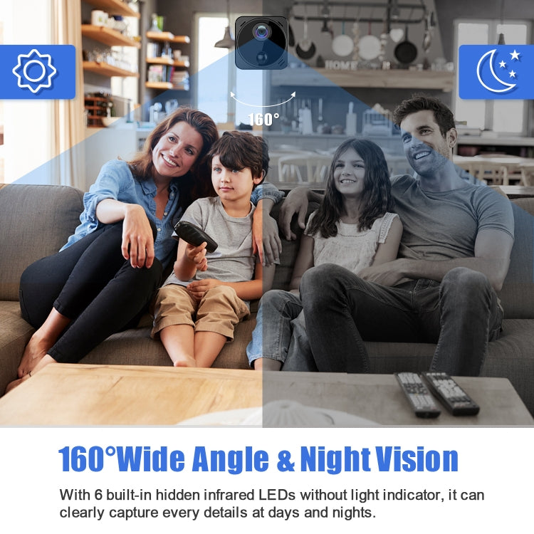 R8 Mini Webcam HD Night Vision Camera Cell Phone Remote Monitor Security Camera by buy2fix