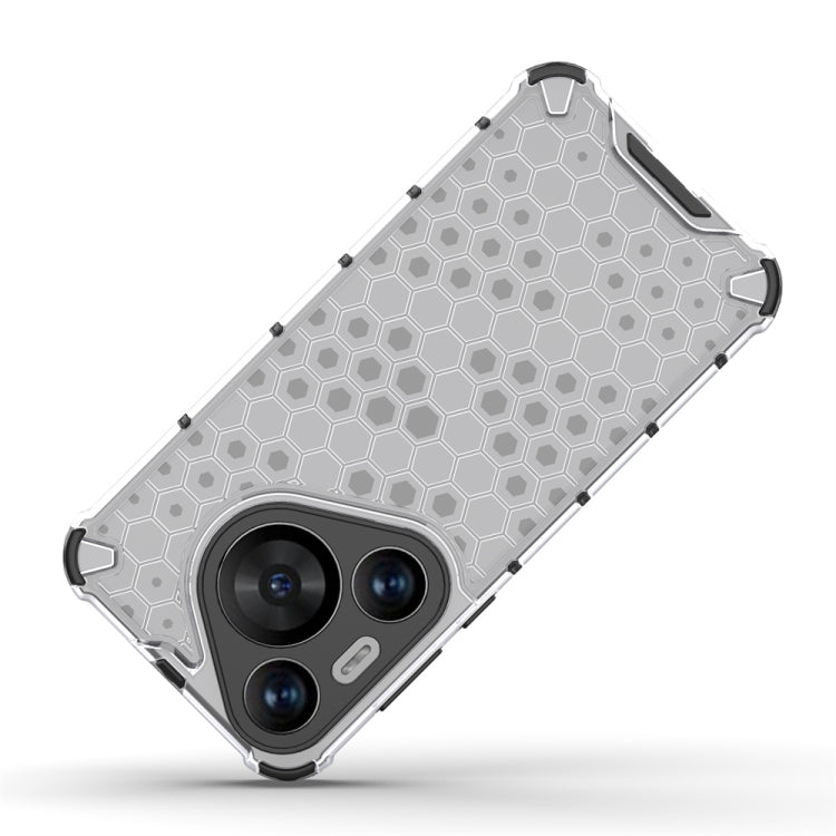 For Huawei Pura 70 Pro+ Shockproof Honeycomb Phone Case(Black) - Huawei Cases by buy2fix | Online Shopping UK | buy2fix
