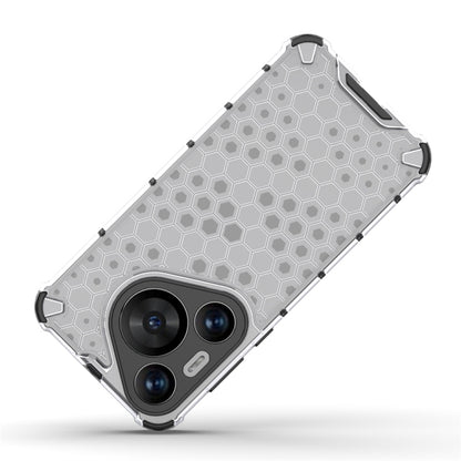 For Huawei Pura 70 Pro+ Shockproof Honeycomb Phone Case(Black) - Huawei Cases by buy2fix | Online Shopping UK | buy2fix