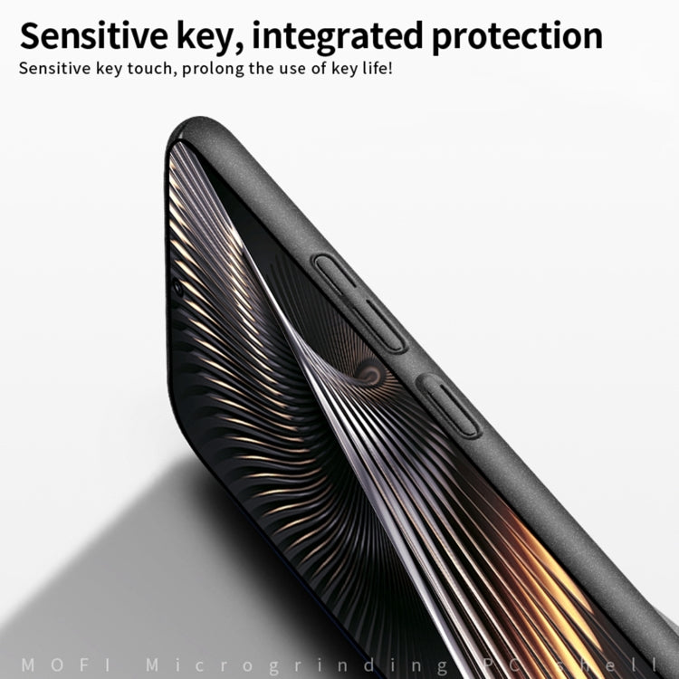 For Xiaomi Redmi Turbo 3 MOFI Fandun Series Frosted PC Ultra-thin All-inclusive Phone Case(Black) - Xiaomi Cases by MOFI | Online Shopping UK | buy2fix