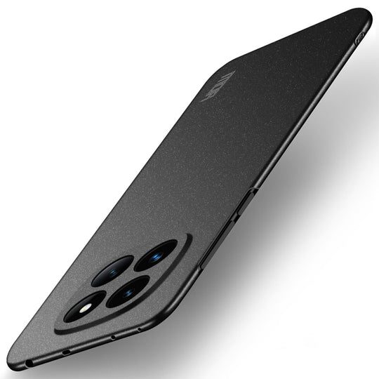 For Xiaomi Redmi Note 14 Pro MOFI Fandun Series Frosted PC Ultra-thin All-inclusive Phone Case(Black)