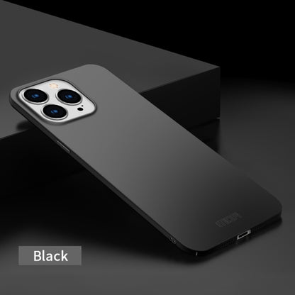 For iPhone 15 Pro Max MOFI Frosted PC Ultra-thin Hard Phone Case(Black) - iPhone 15 Pro Max Cases by MOFI | Online Shopping UK | buy2fix