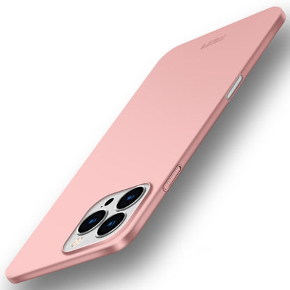 For iPhone 16 Pro MOFI Frosted PC Ultra-thin Hard Phone Case(Rose Gold) by MOFI
