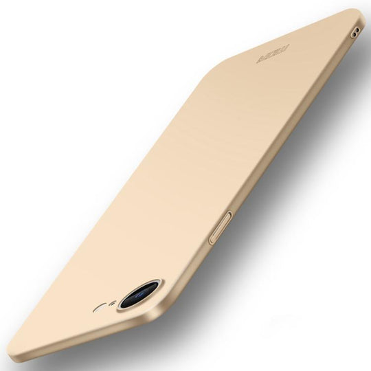 For iPhone 17e / 16e MOFI Frosted PC Ultra-thin Hard Phone Case(Gold)