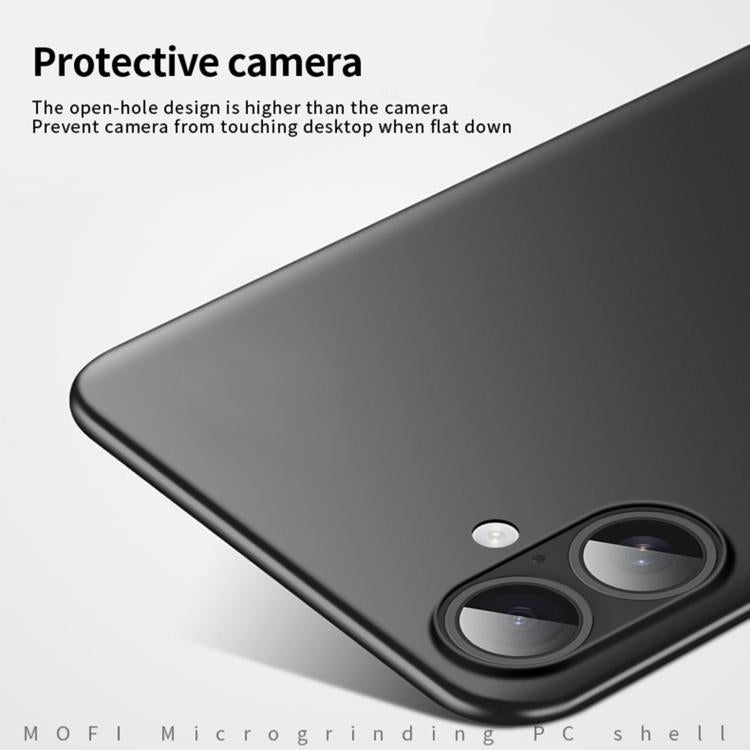 For iPhone 17 MOFI Frosted PC Ultra-thin Hard Phone Case(Gold) - iPhone 17 Cases by MOFI | Online Shopping UK | buy2fix
