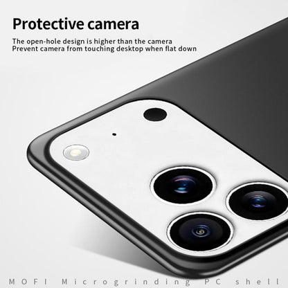 For iPhone 17 Pro MOFI Frosted PC Ultra-thin Hard Phone Case(Red) - iPhone 17 Pro Cases by MOFI | Online Shopping UK | buy2fix