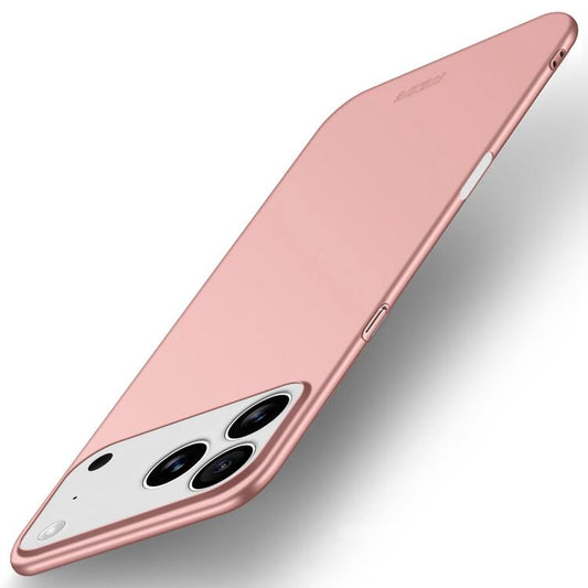 For iPhone 17 Pro Max MOFI Frosted PC Ultra-thin Hard Phone Case(Rose Gold) - iPhone 17 Pro Max Cases by MOFI | Online Shopping UK | buy2fix