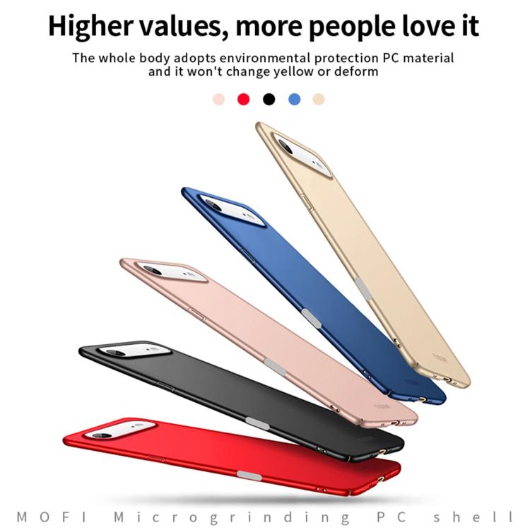 For iPhone 17 Air MOFI Frosted PC Ultra-thin Hard Phone Case(Gold) - iPhone 17 Air Cases by MOFI | Online Shopping UK | buy2fix