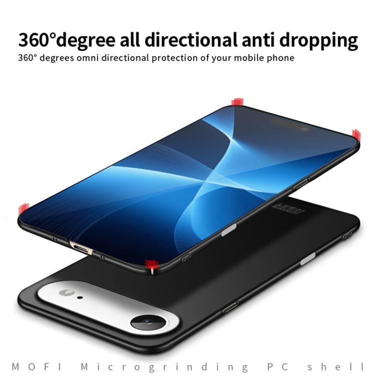 For iPhone 17 Air MOFI Frosted PC Ultra-thin Hard Phone Case(Gold) - iPhone 17 Air Cases by MOFI | Online Shopping UK | buy2fix
