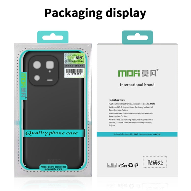 For iPhone 17 Pro Max MOFI Frosted PC Ultra-thin Hard Phone Case(Black) - iPhone 17 Pro Max Cases by MOFI | Online Shopping UK | buy2fix