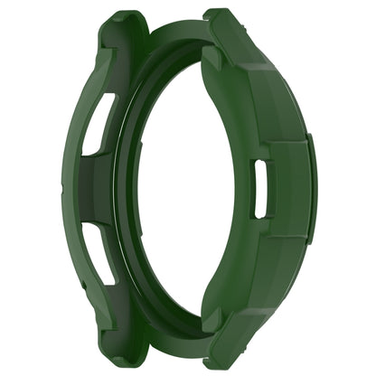 For Samsung Galaxy Watch 6 Classic 43mm Rotating Ring  + TPU Armor Watch Protective Case(Green) - Watch Cases by buy2fix | Online Shopping UK | buy2fix