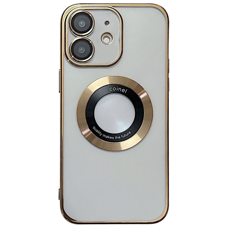 For iPhone 11 Electroplating Magsafe TPU Phone Case(Golden) by buy2fix