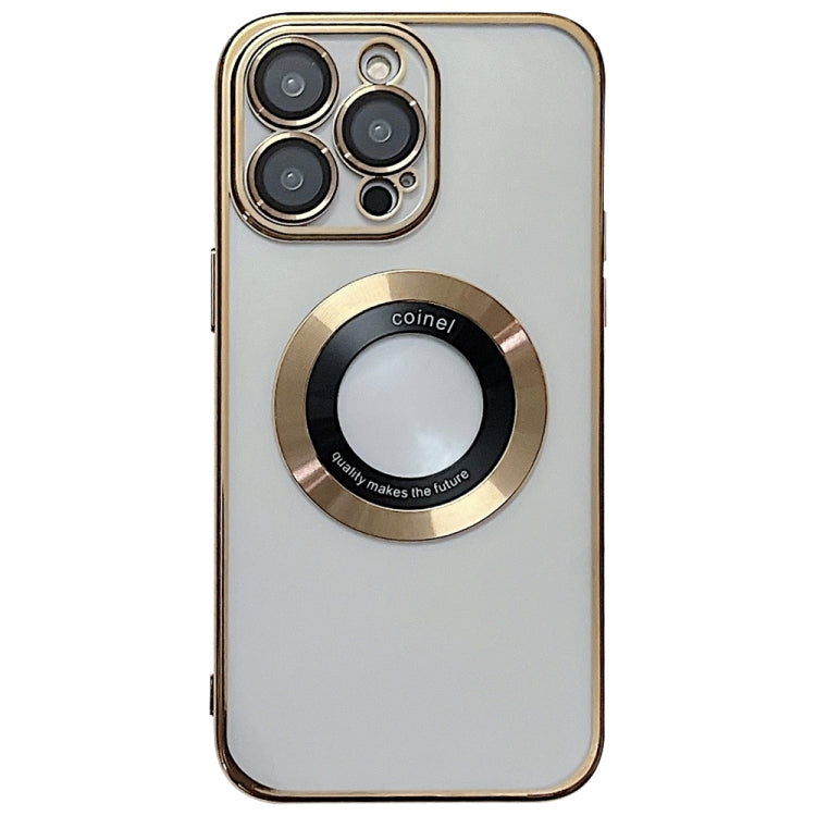 For iPhone 16 Pro Electroplating Magsafe TPU Phone Case(Golden) by buy2fix