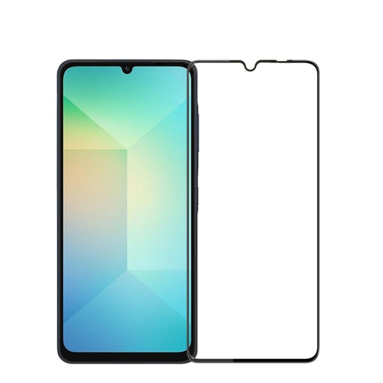 For Galaxy A06 4G PINWUYO 9H 3D Full Screen Explosion-proof Tempered Glass Film(Black)