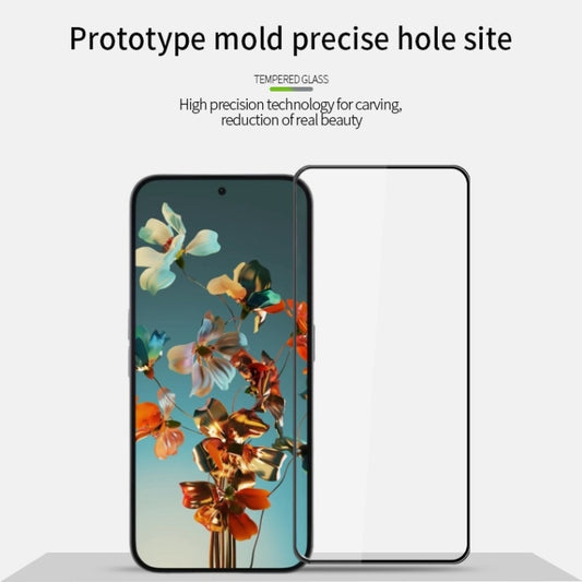 For Nothing Phone 2a Plus PINWUYO 9H 3D Curved Full Screen Explosion-proof Tempered Glass Film(Black) - Nothing Tempered Glass by PINWUYO | Online Shopping UK | buy2fix