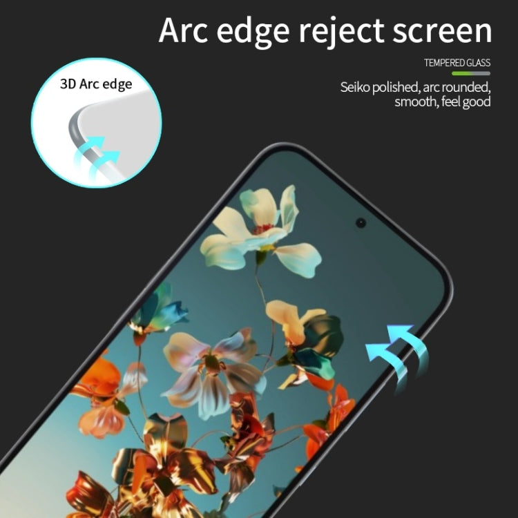 For Nothing Phone 2a Plus PINWUYO 9H 3D Curved Full Screen Explosion-proof Tempered Glass Film(Black) - Nothing Tempered Glass by PINWUYO | Online Shopping UK | buy2fix