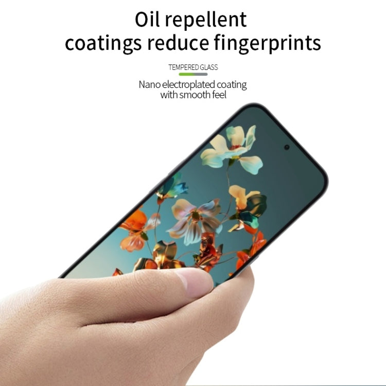 For Nothing Phone 2a Plus PINWUYO 9H 3D Curved Full Screen Explosion-proof Tempered Glass Film(Black) - Nothing Tempered Glass by PINWUYO | Online Shopping UK | buy2fix