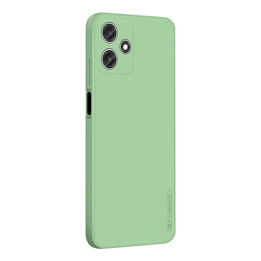 For Xiaomi Redmi 12 5G / Poco M6 Pro PINWUYO Sense Series Liquid Silicone TPU Phone Case(Green) - Xiaomi Cases by PINWUYO | Online Shopping UK | buy2fix