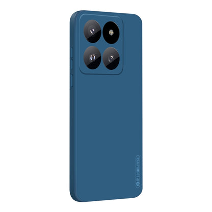 For Xiaomi 14 Pro PINWUYO Sense Series Liquid Silicone TPU Phone Case(Blue) - 14 Pro Cases by PINWUYO | Online Shopping UK | buy2fix