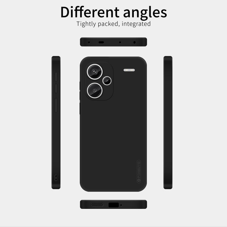 For Xiaomi Redmi Note 13 Pro+ PINWUYO Sense Series Liquid Silicone TPU Phone Case(Black) - Xiaomi Cases by PINWUYO | Online Shopping UK | buy2fix