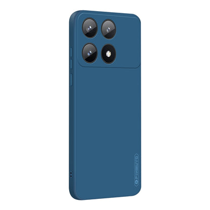 For Xiaomi Redmi K70E PINWUYO Sense Series Liquid Silicone TPU Phone Case(Blue) - Xiaomi Cases by PINWUYO | Online Shopping UK | buy2fix