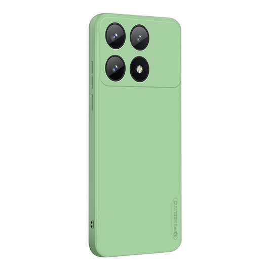 For Xiaomi Redmi K70E PINWUYO Sense Series Liquid Silicone TPU Phone Case(Green) - Xiaomi Cases by PINWUYO | Online Shopping UK | buy2fix