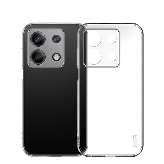 For Xiaomi Redmi Note 13 5G MOFI Ming Series Ultra-thin TPU Phone Case(Transparent) - Xiaomi Cases by MOFI | Online Shopping UK | buy2fix