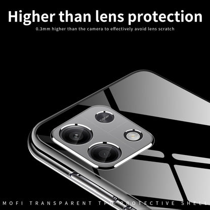 For Xiaomi Redmi Note 13 4G MOFI Ming Series Ultra-thin TPU Phone Case(Transparent) - Xiaomi Cases by MOFI | Online Shopping UK | buy2fix