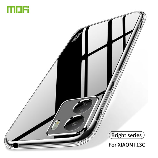 For Xiaomi Redmi 13C 4G MOFI Ming Series Ultra-thin TPU Phone Case(Transparent) - Xiaomi Cases by MOFI | Online Shopping UK | buy2fix