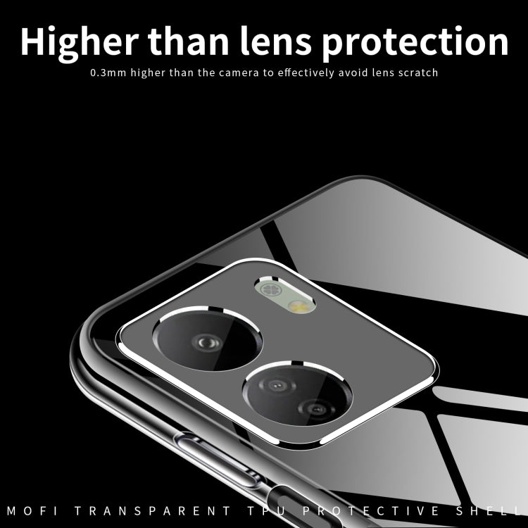For Xiaomi Redmi 13C 4G MOFI Ming Series Ultra-thin TPU Phone Case(Transparent) - Xiaomi Cases by MOFI | Online Shopping UK | buy2fix