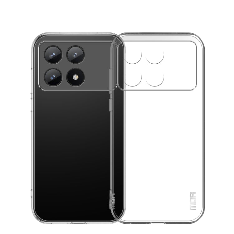 For Xiaomi Redmi K70 / K70 Pro MOFI Ming Series Ultra-thin TPU Phone Case(Transparent) - Xiaomi Cases by MOFI | Online Shopping UK | buy2fix