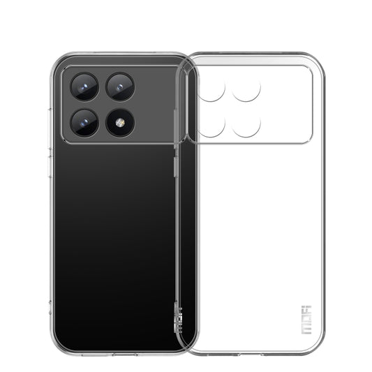 For Xiaomi Redmi K70 / K70 Pro MOFI Ming Series Ultra-thin TPU Phone Case(Transparent) - Xiaomi Cases by MOFI | Online Shopping UK | buy2fix