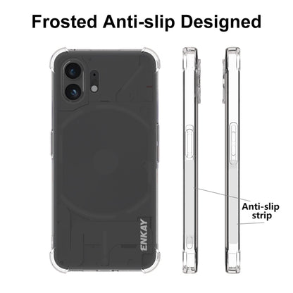 For Nothing Phone 2 ENKAY Hat-Prince Transparent TPU Shockproof Phone Case - Nothing Cases by ENKAY | Online Shopping UK | buy2fix