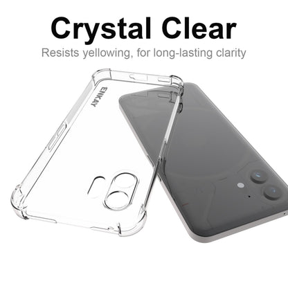 For Nothing Phone 2 ENKAY Hat-Prince Transparent TPU Shockproof Phone Case - Nothing Cases by ENKAY | Online Shopping UK | buy2fix