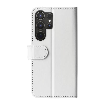 For Samsung Galaxy S25 Ultra 5G R64 Texture Horizontal Flip Leather Phone Case(White) by buy2fix