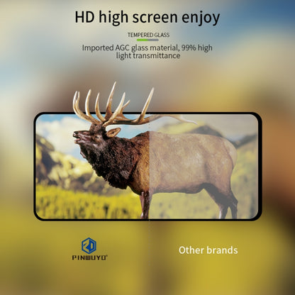For OnePlus Nord CE4 Lite PINWUYO 9H 2.5D Full Screen Tempered Glass Film(Black) - Nord CE4 Lite Tempered Glass by PINWUYO | Online Shopping UK | buy2fix