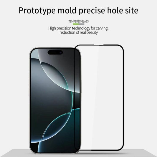For iPhone 17 Pro Max MOFI 9H 2.5D Full Screen Tempered Glass Film(Black) - iPhone 17 Pro Max Tempered Glass by MOFI | Online Shopping UK | buy2fix
