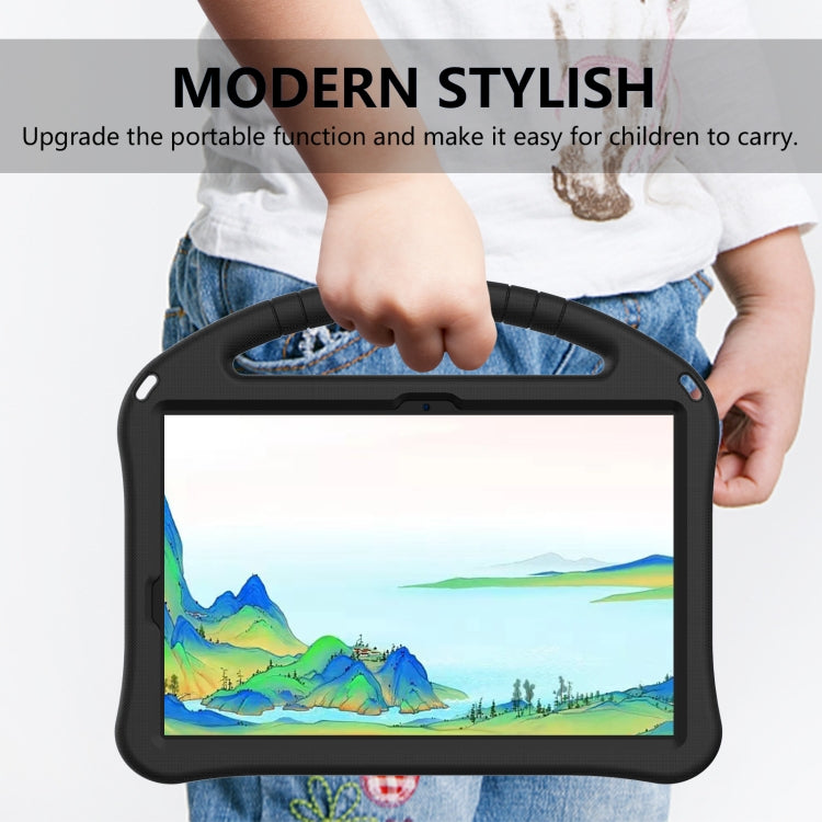 For Samsung Galaxy Tab S8 EVA Shockproof Tablet Case with Holder(Black) by buy2fix