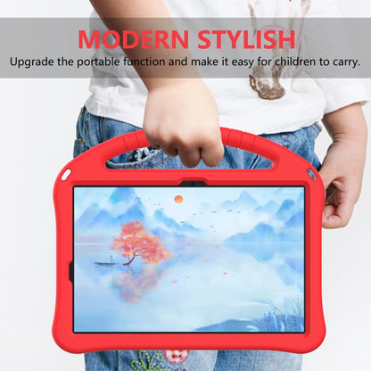 For Samsung Galaxy Tab S8 EVA Shockproof Tablet Case with Holder(Red) by buy2fix