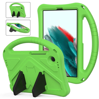 For Samsung Galaxy Tab A9 8.0 2023 EVA Shockproof Tablet Case with Holder(Green) by buy2fix