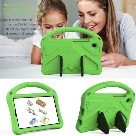 For Samsung Galaxy Tab A9 8.0 2023 EVA Shockproof Tablet Case with Holder(Green) by buy2fix