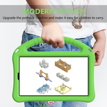 For Samsung Galaxy Tab A9 8.0 2023 EVA Shockproof Tablet Case with Holder(Green) by buy2fix