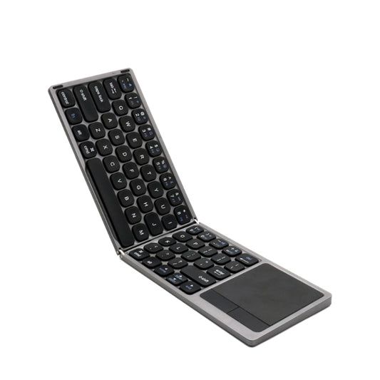 FK328T Cell Phone Tablet Laptop Wireless Bluetooth Keyboard Portable 3-Folded Keyboard by buy2fix
