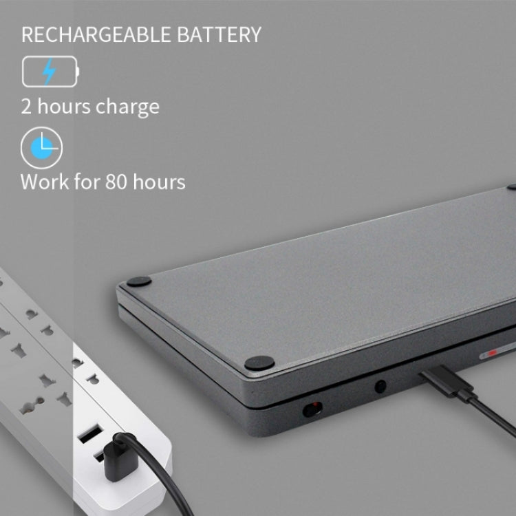 FK328T Cell Phone Tablet Laptop Wireless Bluetooth Keyboard Portable 3-Folded Keyboard by buy2fix