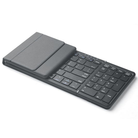 B099 Tablets Laptops 3-Mode Wireless Bluetooth Keyboard Rechargeable Folding Silent Keyboard by buy2fix