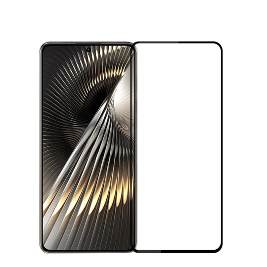 For Xiaomi Redmi Turbo 3 MOFI 9H 2.5D Full Screen Tempered Glass Film(Black)