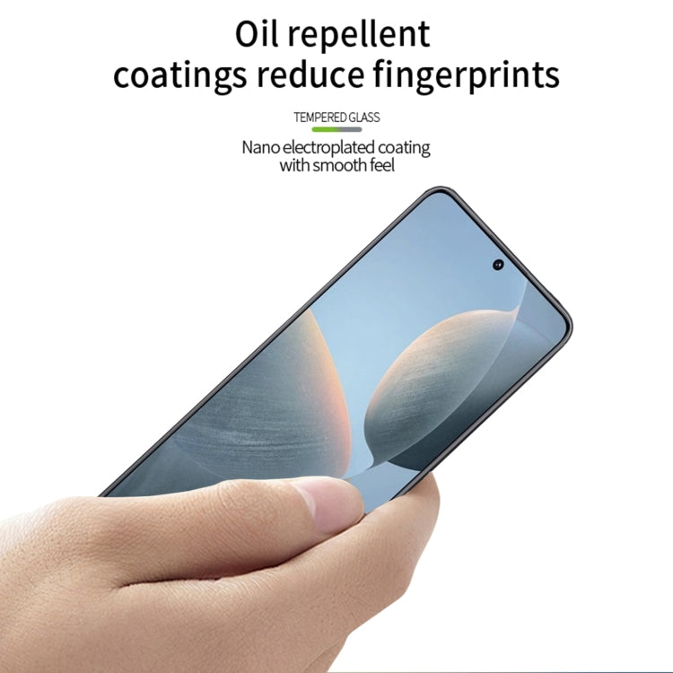 For Xiaomi Redmi K70E PINWUYO 9H 2.5D Full Screen Tempered Glass Film(Black) -  by PINWUYO | Online Shopping UK | buy2fix